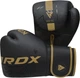 Боксерские перчатки RDX F6 Kara 12 унций + Капа Matte Golden (BGR-F6MGL-12OZ) - изображение 4