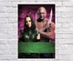 Постер BEGEMOT Вартові галактики Дракс Руйнівник і Мантіс Guardians of the Galaxy 40x61 см (1120949) - зображення 1