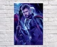 Постер BEGEMOT Мстители Супергерои MARVEL Тор Thor 40x61 см (1120979) - изображение 1