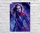 Постер BEGEMOT Мстители Супергерои MARVEL Капитан Марвел Кэрол Дэнверс Captain Marvel 40x61 см (1120975) - изображение 1