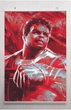 Постер BEGEMOT Мстители Супергерои MARVEL Халк Брюс Бенер Hulk 40x61 см (1120994) - изображение 2