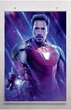 Постер BEGEMOT Мстители Супергерои MARVEL Тони Старк Железный человек Iron Man 40x61 см (1120969) - изображение 2