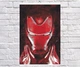 Постер BEGEMOT Мстители Супергерои MARVEL Тони Старк Железный человек Iron Man 40x61 см (1120993) - изображение 1