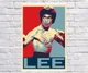 Постер-плакат BEGEMOT Поп-Арт Брюс Лі Bruce Lee 40x61 см (1121310) - зображення 1