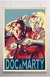 Постер-плакат BEGEMOT Поп-Арт Док і Марті Назад у майбутнє Back To The Future 40x61 см (1121255) - зображення 2