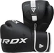 Боксерские перчатки RDX F6 Kara 12 унций + Капа Matte White (BGR-F6MW-12OZ) - изображение 4