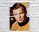 Постер плакат BEGEMOT Поп-Арт капитан Кирк Стартрек Star Trek 40x61 см (1121230) - изображение 1