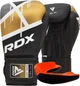 Боксерские перчатки RDX F7 Ego 14 унций + Капа Black Golden (BGR-F7BGL-14oz) - изображение 1