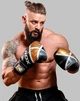 Боксерские перчатки RDX F7 Ego 14 унций + Капа Black Golden (BGR-F7BGL-14oz) - изображение 9