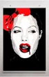 Постер-плакат BEGEMOT Стріт-Арт Анджеліна Джолі Angelina Jolie 40x61 см (1121357) - зображення 2