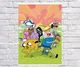 Постер плакат BEGEMOT Мультфильм Время приключений Adventure Time 61х90 см(1121475-1) - изображение 1