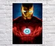 Постер плакат BEGEMOT Железный человек Iron Man 40x61 см (1121551) - изображение 1