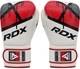 Боксерские перчатки RDX F7 Ego 12 унций + Капа Red (BGR-F7R-12oz) - изображение 2