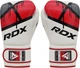 Боксерские перчатки RDX F7 Ego 14 унций + Капа Red (BGR-F7R-14oz) - изображение 2