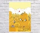 Постер плакат BEGEMOT Мультфильм Время приключений Adventure Time 40x61 см(1121477) - изображение 1