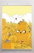 Постер плакат BEGEMOT Мультфильм Время приключений Adventure Time 40x61 см(1121477) - изображение 2