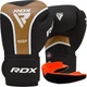 Боксерские перчатки RDX Aura Plus T-17 10 унций + Капа Black Golden (BGR-T17BGL-10OZ+) - изображение 1