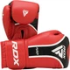 Боксерские перчатки RDX Aura Plus T-17 14 унций + Капа Red/Black (BGR-T17RB-14OZ+) - изображение 2