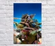 Постер плакат BEGEMOT Черепашки-ниндзя Teenage Mutant Ninja Turtles 40x61 см (1121677) - изображение 1