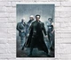 Постер плакат BEGEMOT Старые фильмы Матрица The Matrix 40x61 см (1121599) - изображение 1
