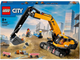 Zestaw klocków LEGO City Żółta koparka 633 elementy (60420) - obraz 1