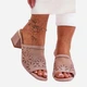 Klapki mule damskie S.Barski KV-612-1 40 Nude (5905677106732) - obraz 2