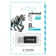 USB флеш накопитель Wibrand 8GB Cougar Black USB 2.0 (WI2.0/CU8P1B) (202227) - изображение 2