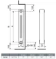 Радиатор алюминиевый FONDITAL Blitz80 B2 500/80 RAL9010 10-ти секционный - изображение 8