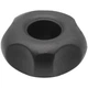 Фиксатор М6 D25мм сквозной черный Steelfix (271675) - изображение 1