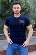 Футболка с принтом Trend Collection 36216 Темно-синий (LACIVERT) 2XL - изображение 1