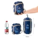 Спальник Naturehike Ultralight LW180 NH21MSD09 XL L левый Серый/Синий (1047-6927595777978-L) - изображение 3