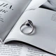 Срібна каблучка з натуральним сапфіром 4.453ct, вага виробу 3,81 гр (2157625) - зображення 4