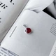 Серебряная подвеска с рубином 3.142ct (2157939) - изображение 3