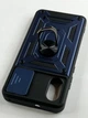 Чехол Camshield c кольцом-подставкой на ZTE Blade A31 (dark blue) - изображение 4