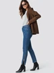 Джинсы Slim Fit женские NA-KD 1018-001127-0116 36 Синие (7325940926047) - изображение 4
