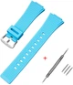 Ремешок для Casio G-Shock GA-100/110 Light Blue SI - изображение 1