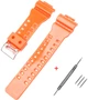 Ремешок для Casio G-Shock GA-100/110 Orange-Glossy SI - изображение 1