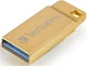 Флешка USB 3.0 64Gb Verbatim Metal Executive Gold (99106) - изображение 2