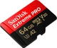 Карта памяти microSD 64Gb SanDisk Extreme Pro Class 10 UHS-I U3 V30 A2 + SD адаптер (SDSQXCU-064G-GN6MA) - изображение 2