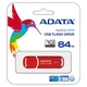 Флешка USB 3.0 64Gb ADATA UV150 Red (AUV150-64G-RRD) - зображення 4