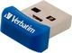Флешка USB 3.0 16Gb Verbatim Store 'n' Stay NANO Blue (98709) - изображение 1