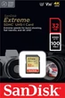 Карта памяти SD 32Gb SanDisk Extreme V30 C10 UHS-I U3 (SDSDXVT-032G-GNCIN) - изображение 2