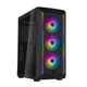 Корпус SilverStone Fara FA511Z-BG без БЖ, 2xUSB3.0, 3x120мм, ARGB VGA 360мм, LCS ready, TG Side Panel, ATX, чо (642422) - изображение 2