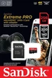 Карта памяти microSD 256Gb SanDisk Extreme PRO Class 10 UHS-I U3 V30 A2 + SD адаптер (SDSQXCD-256G-GN6MA) - изображение 5