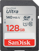 Карта памяти SD 128Gb SanDisk Ultra UHS-I U1 (SDSDUNB-128G-GN6IN) - изображение 1