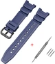 Ремешок для Casio SGW-100 Dark Blue BK - изображение 1