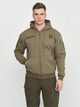 Реглан с капюшоном на молнии TACTICAL HOODIE S Olive - изображение 8