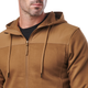 Реглан з капюшоном 5.11 Tactical Plummet Jacket M Battle Brown - зображення 6