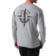 Реглан 5.11 Tactical® Stay Sharp Long Sleeve 2XL Heather Grey - зображення 2