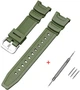 Ремешок для Casio SGW-100 Army Green SI - изображение 1